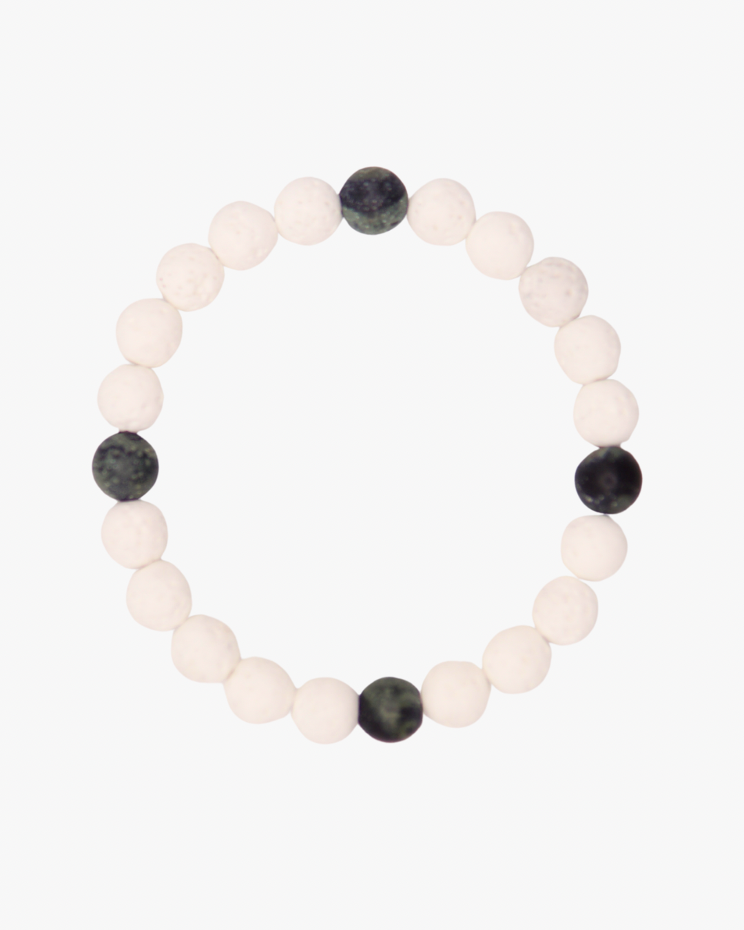 Armband Jaspis Lava Neutral Weiss