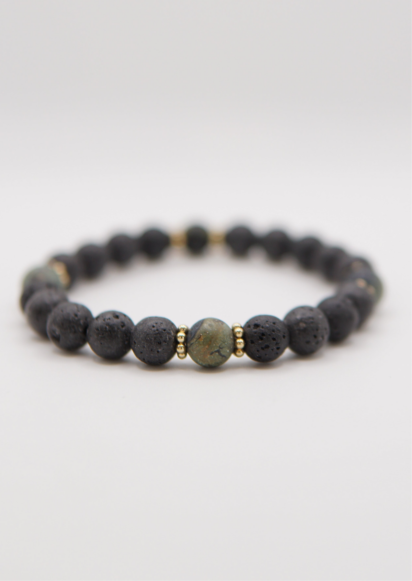 Armband Jaspis Lava Gold