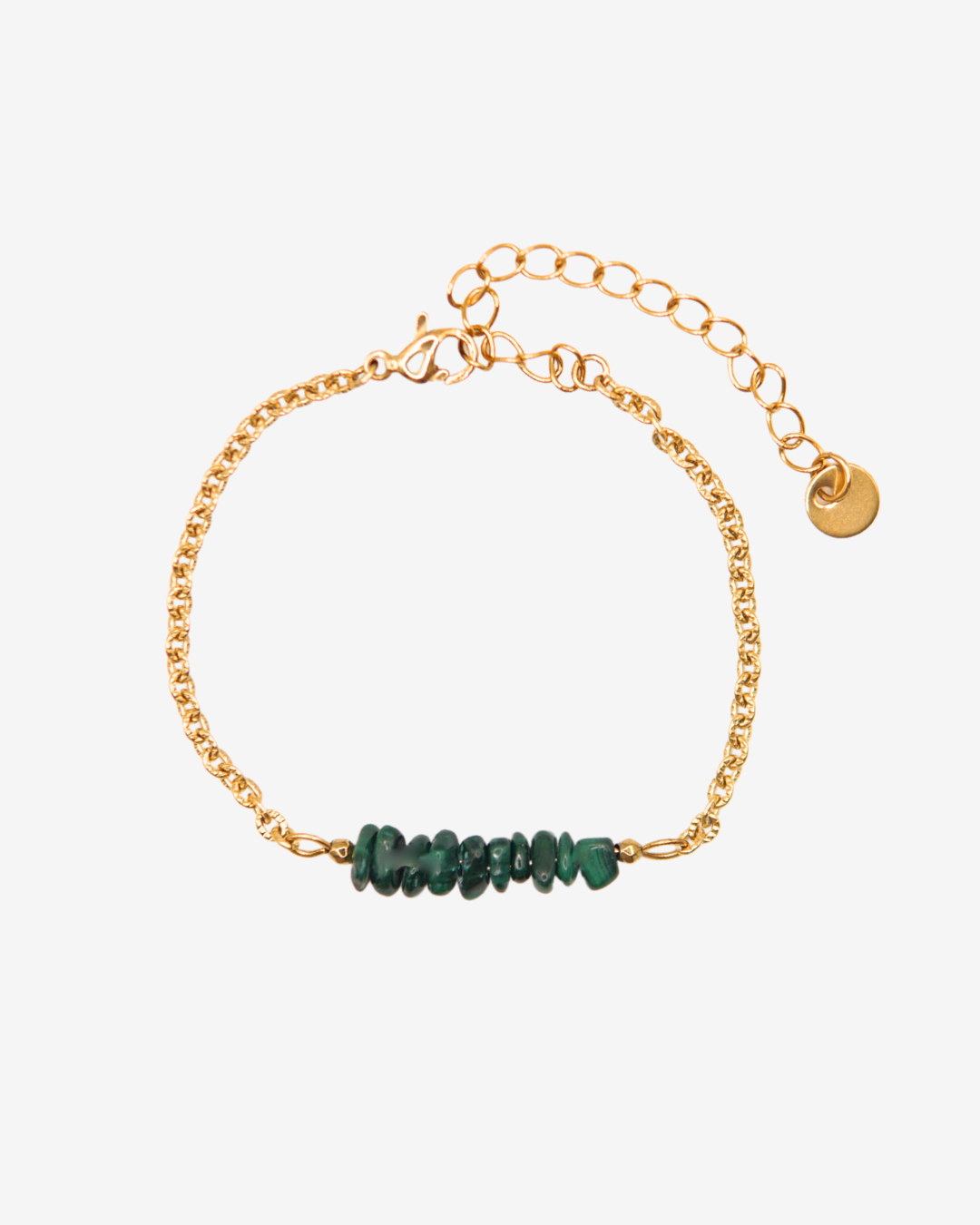 Armband Goldenmalachit