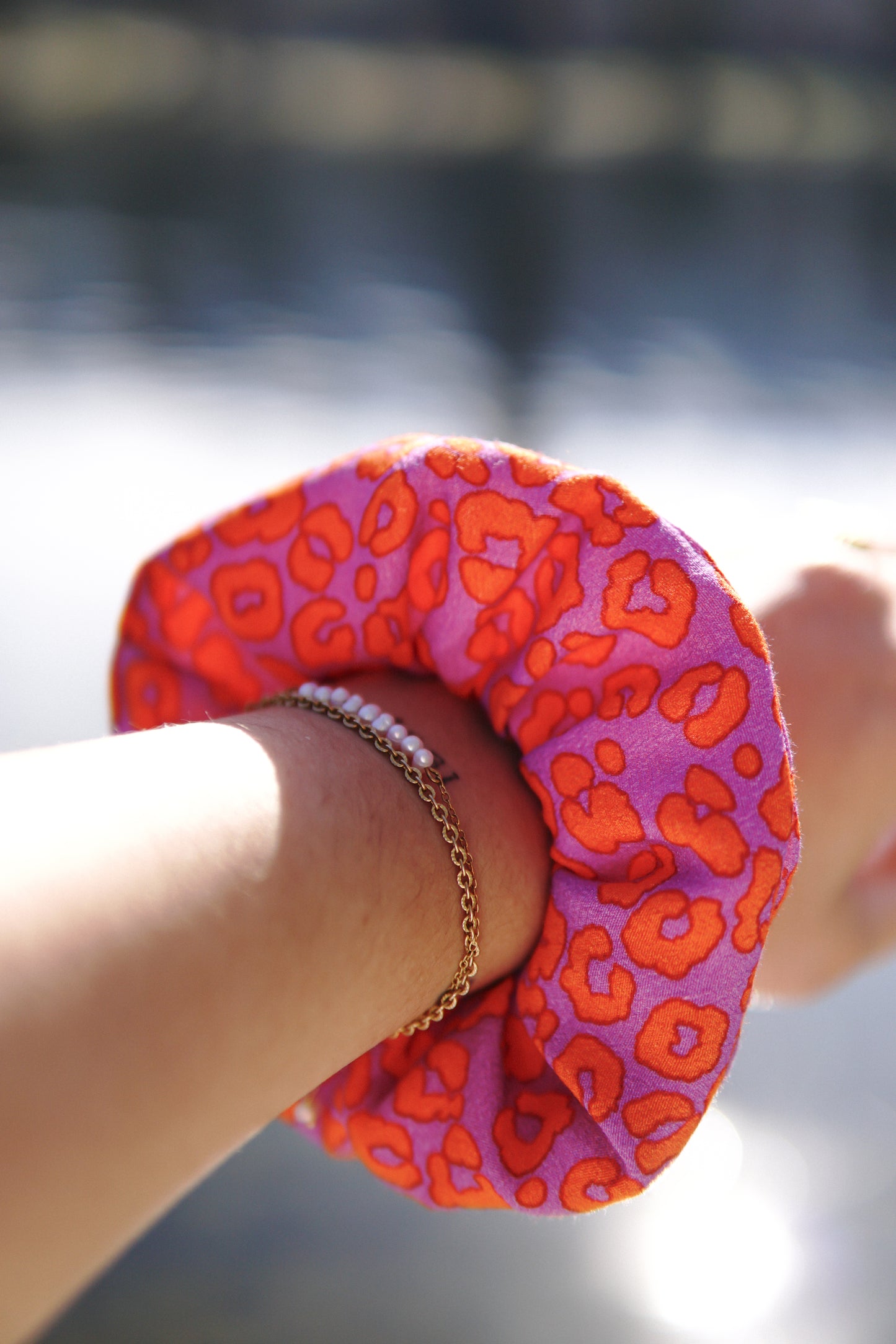 Scrunchie Sunset Safari