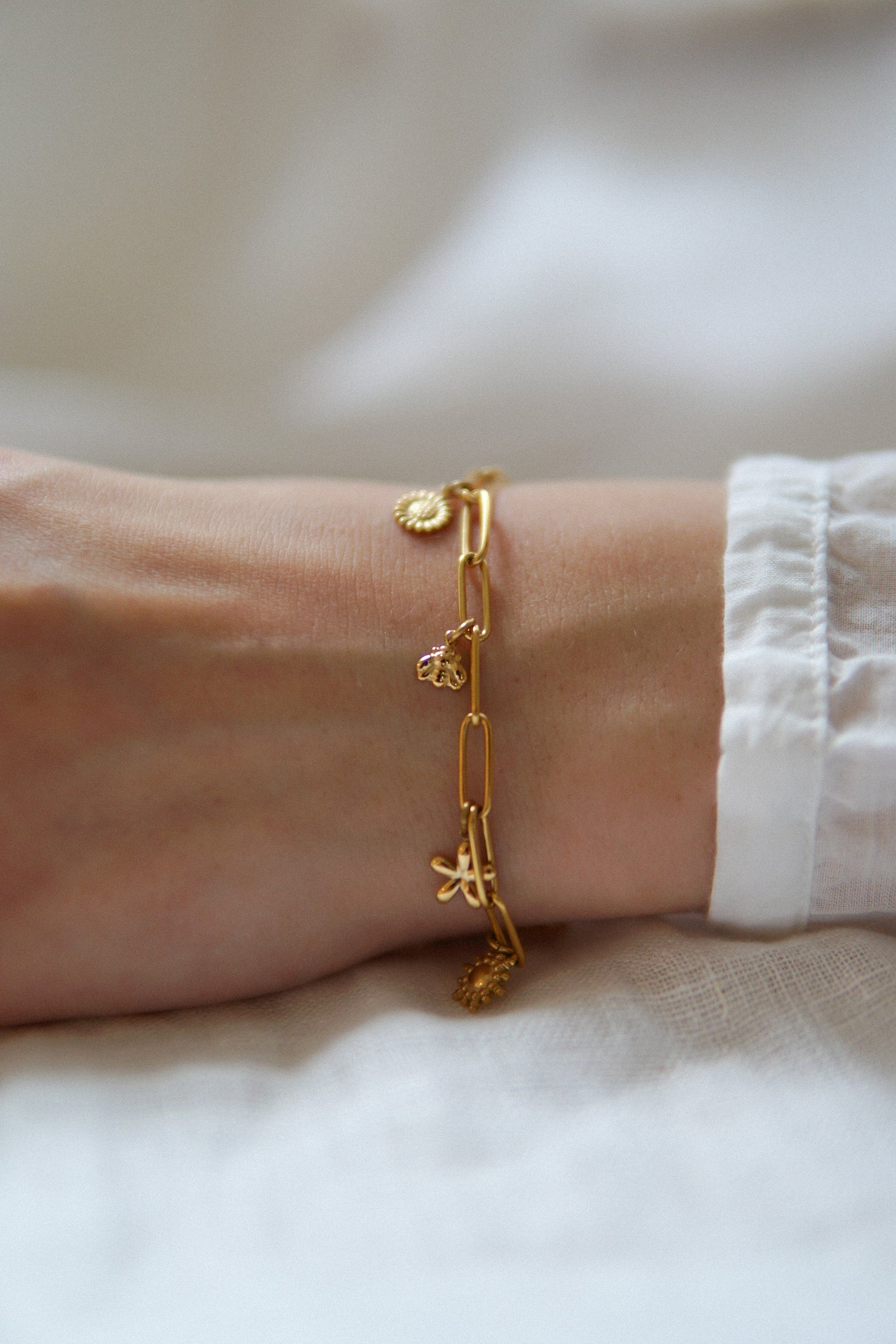 Charm Armband Bloom