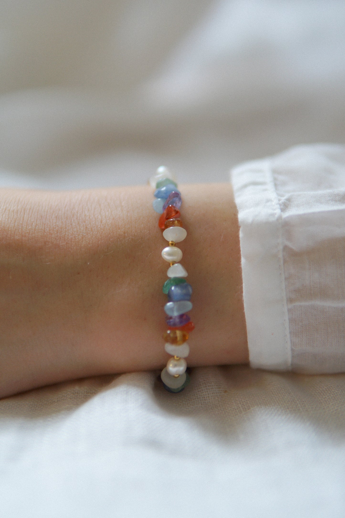 Armband Rainbowpearl