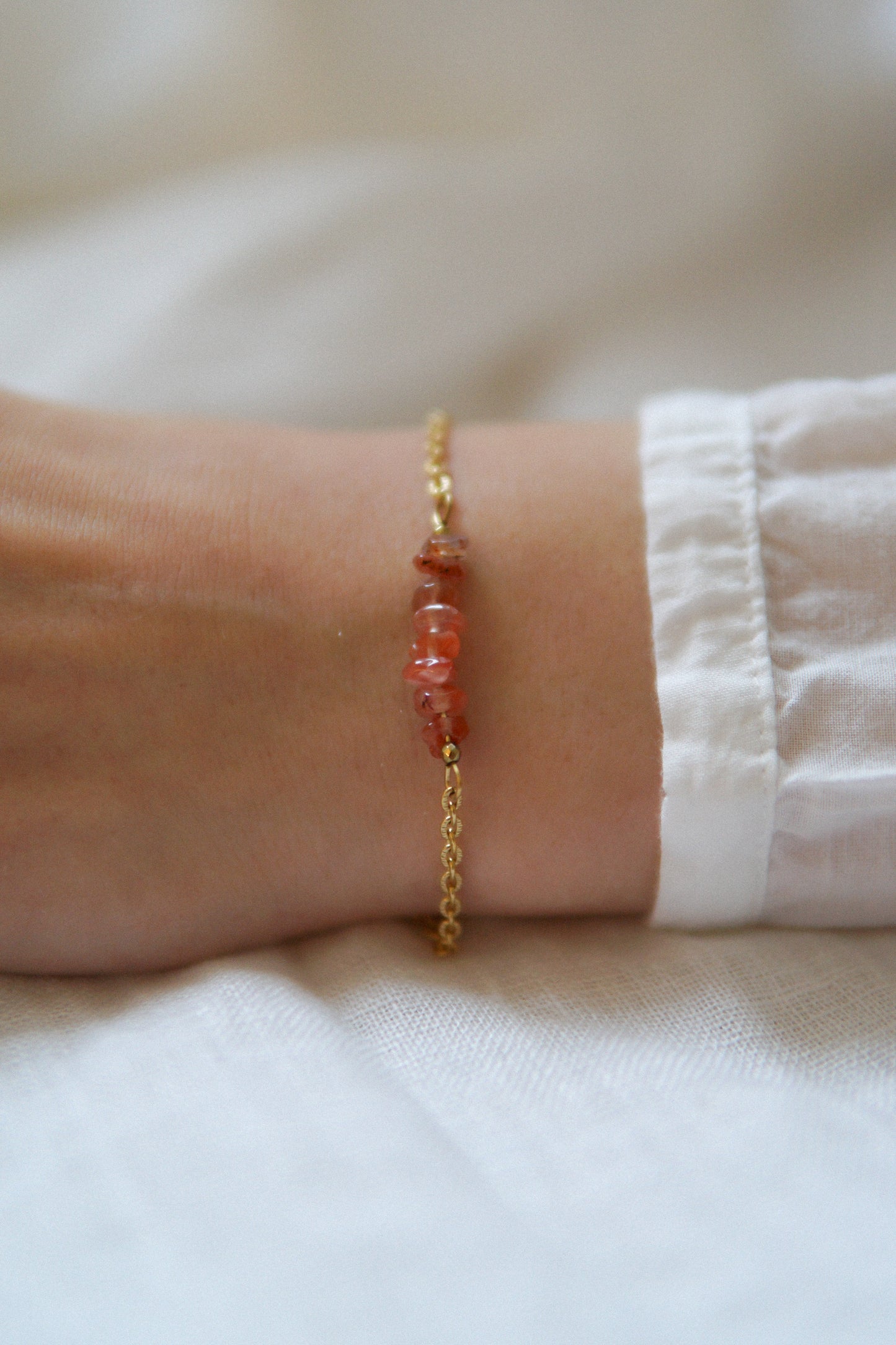Armband Goldenkarneol