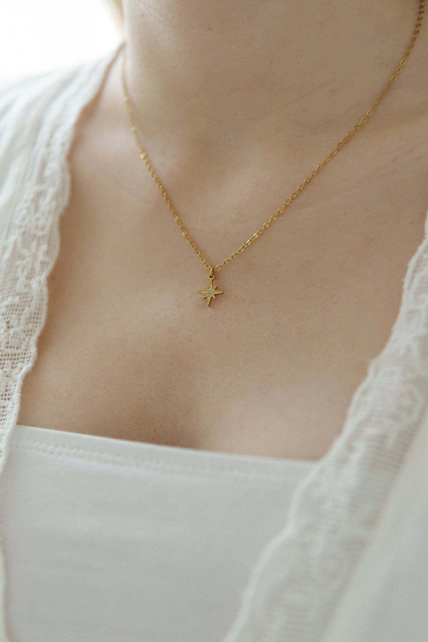 Halskette Polarstern