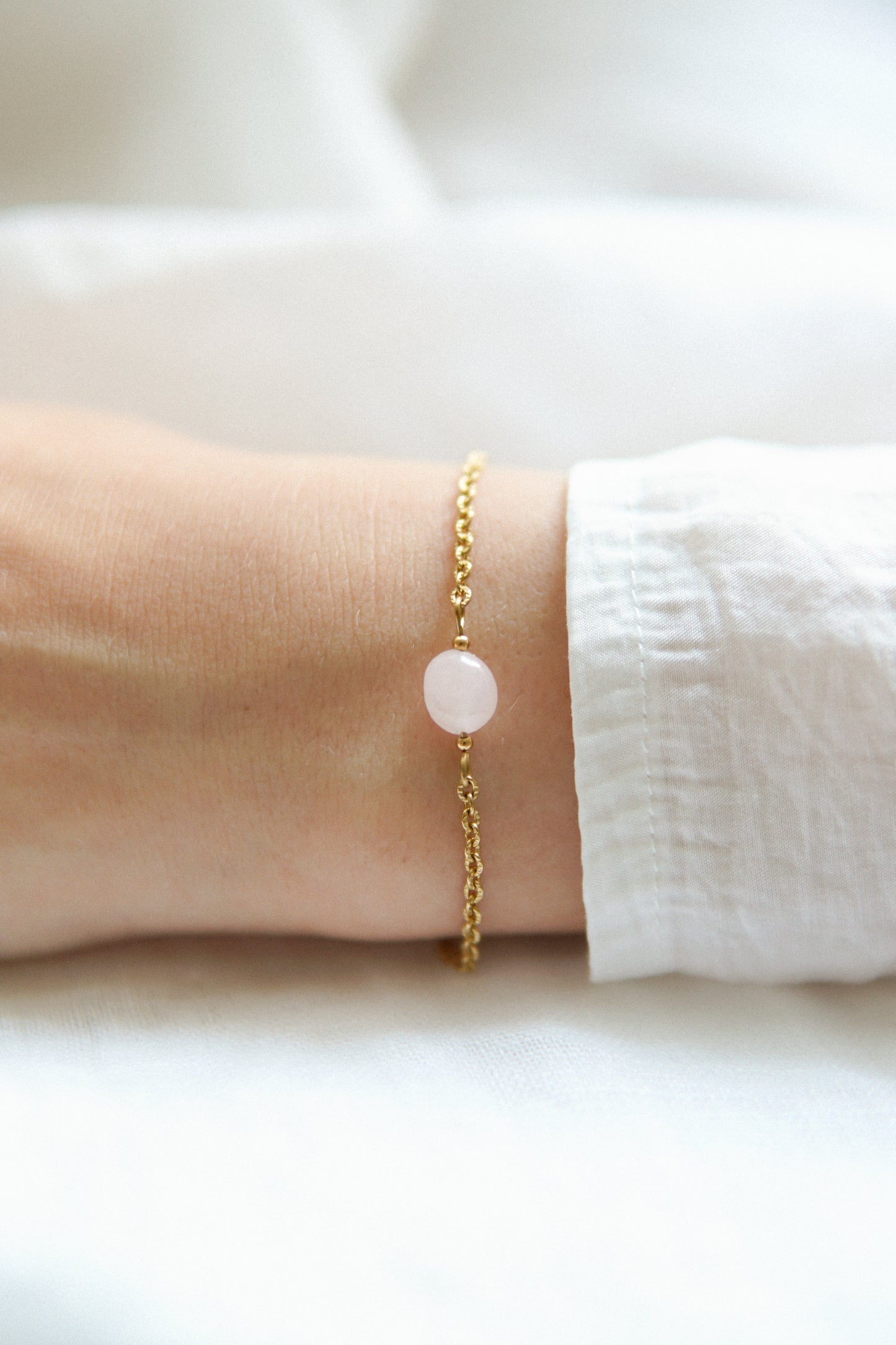 Armband Serenity Rosenquarz
