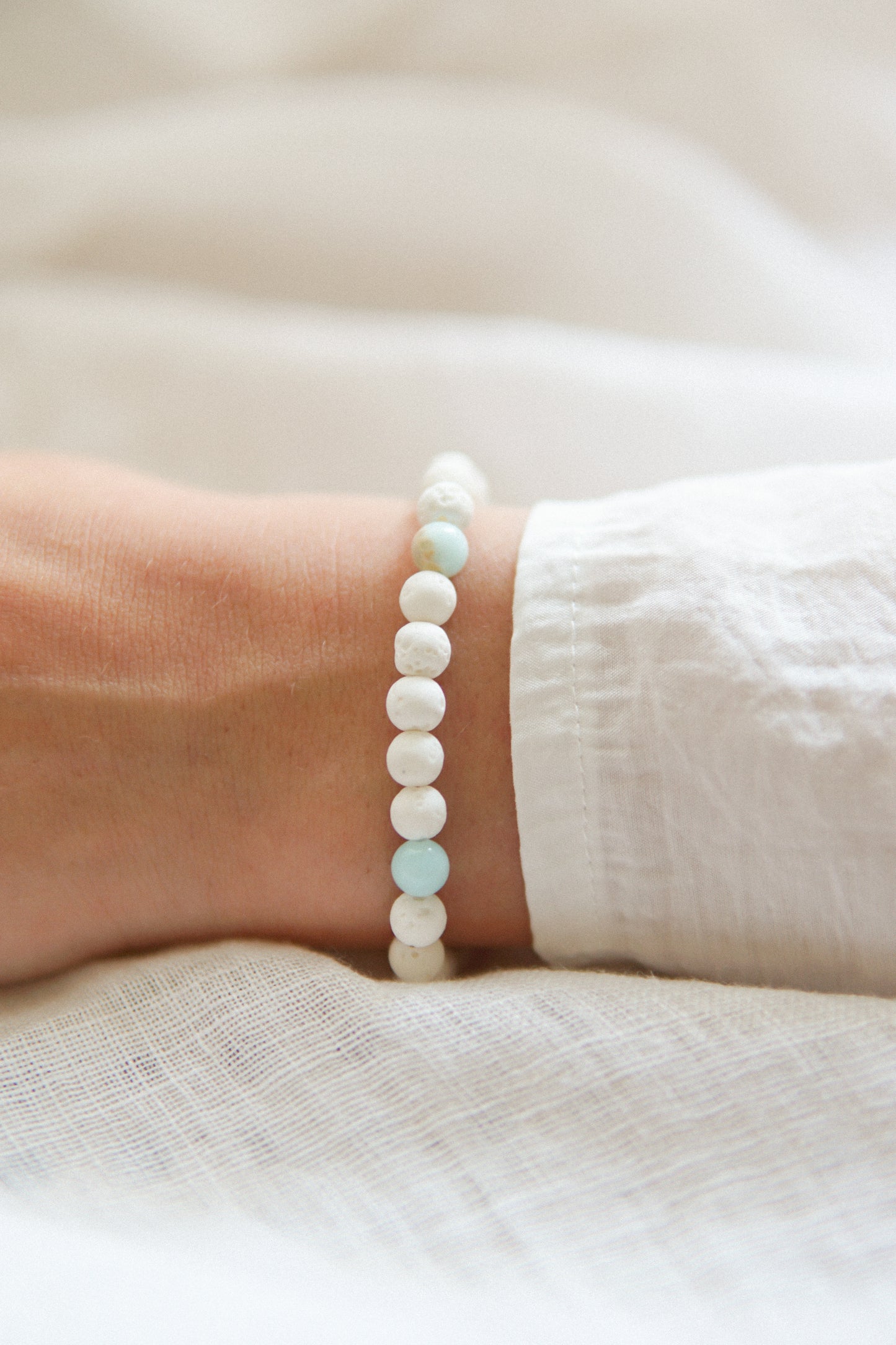 Armband Türkis Lava