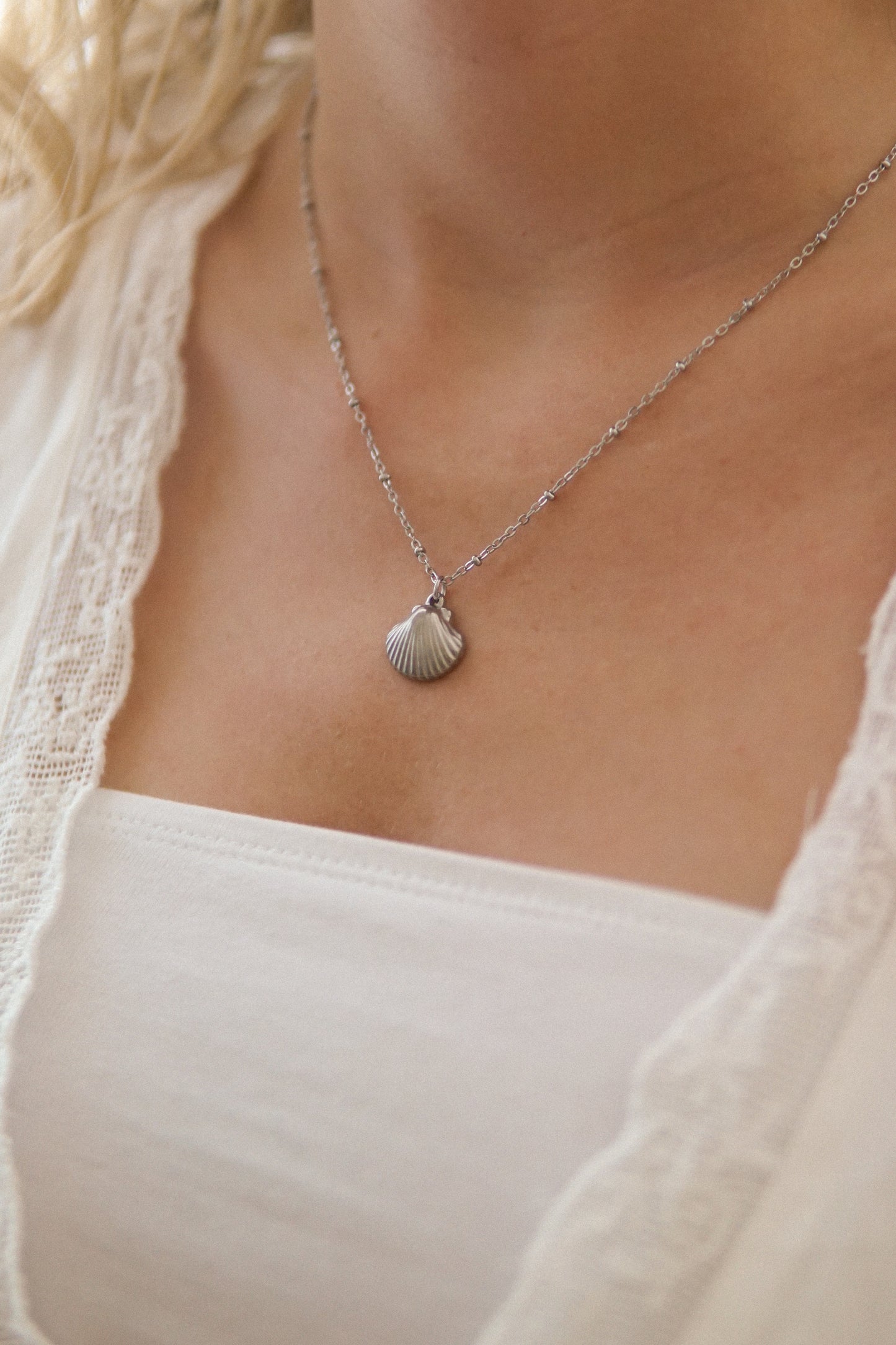 Halskette Silver Shell