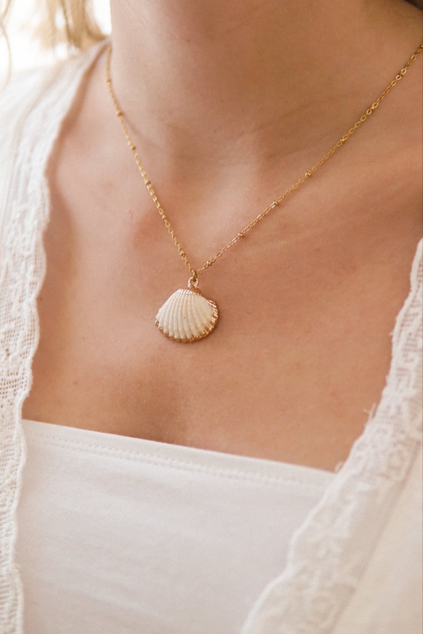 Halskette Sunkissed Shell