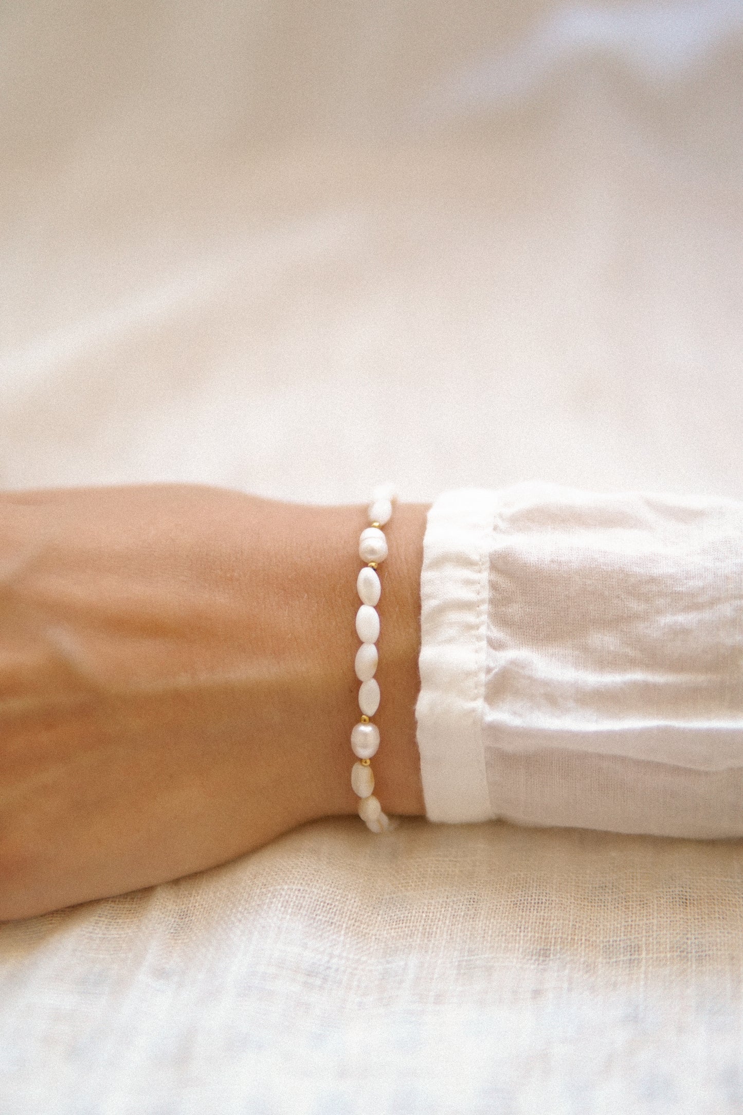 Armband Shell & Pearl