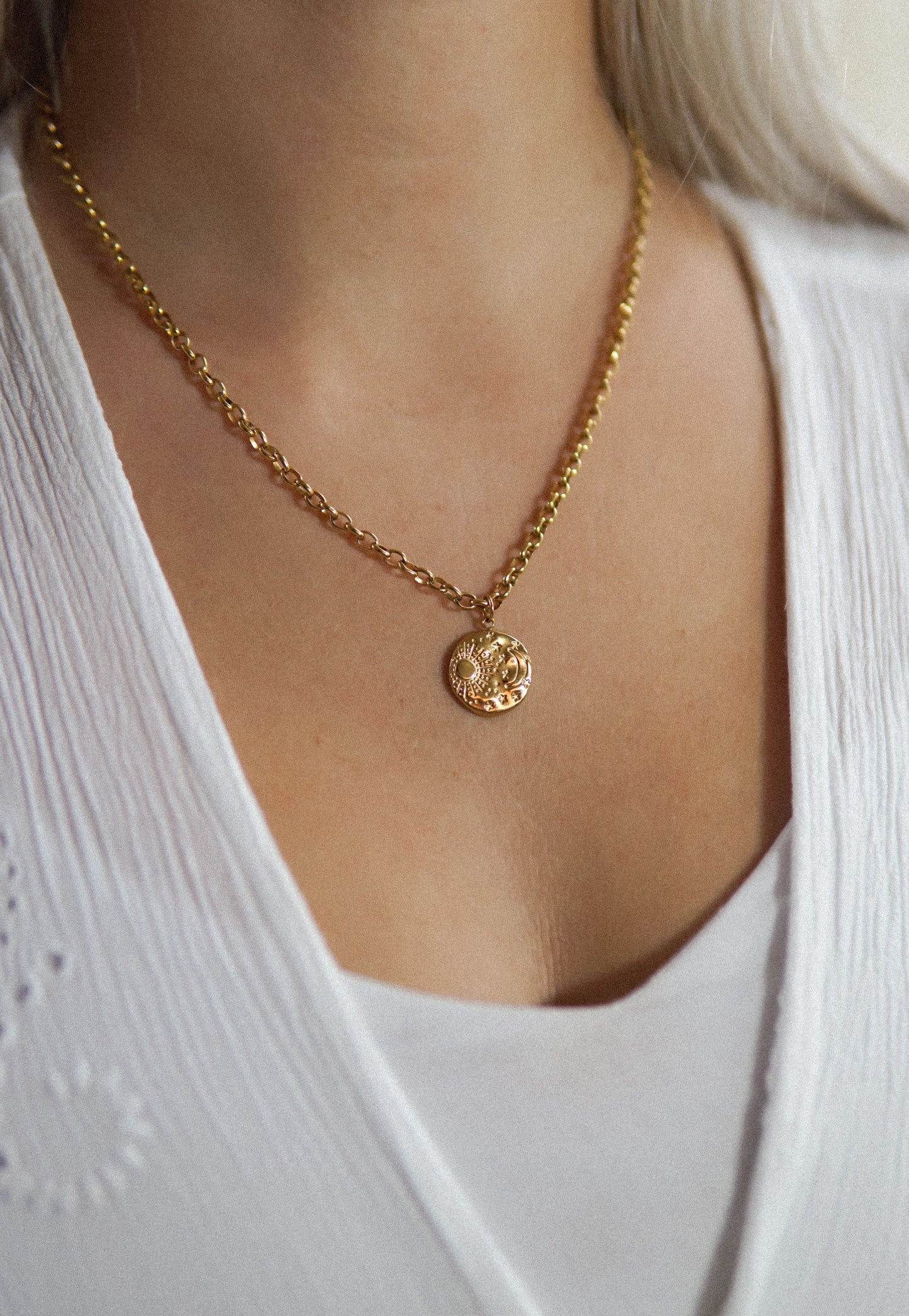 Halskette Soluna Medaillon - Bold Chain