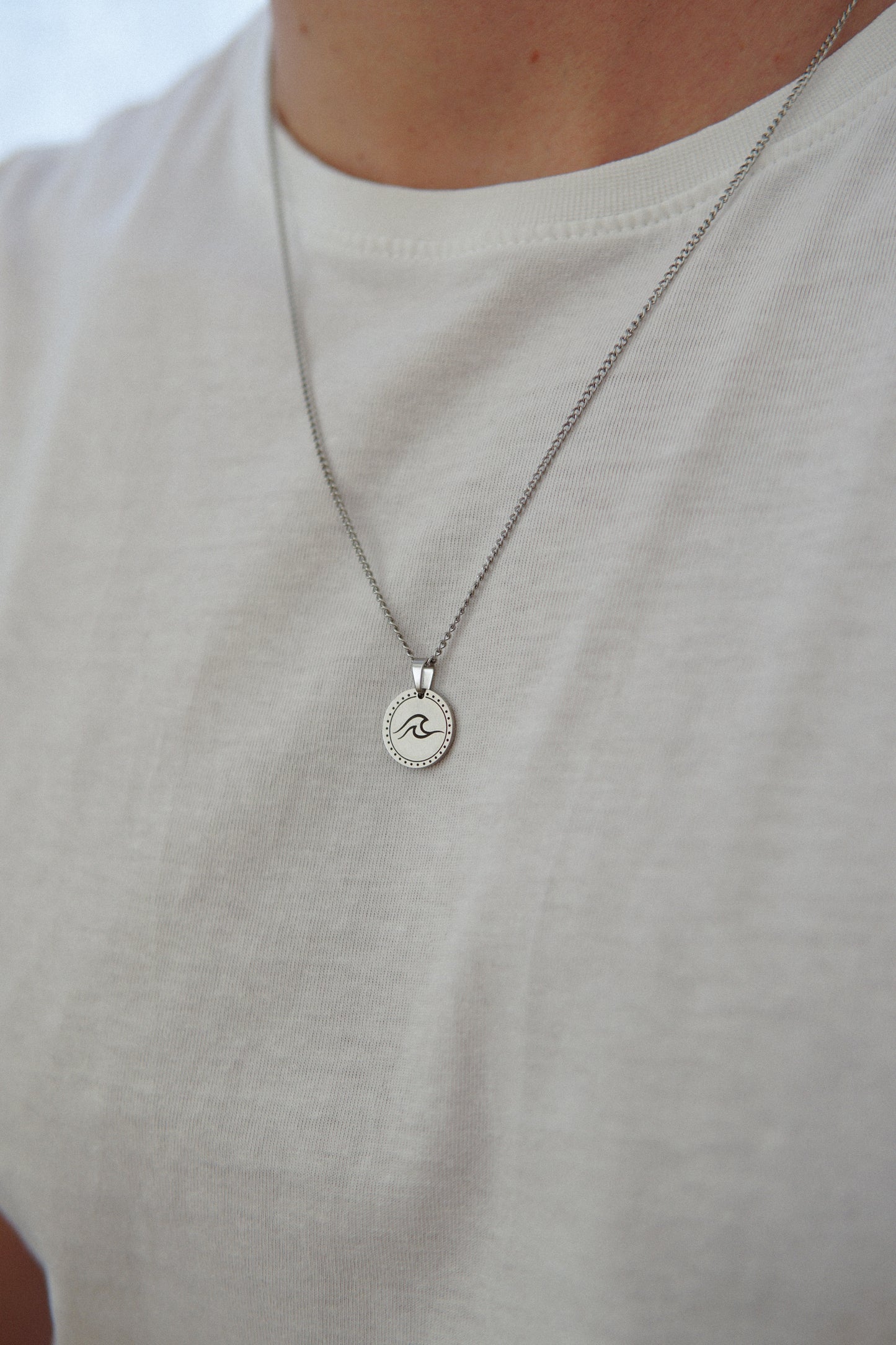 Halskette Ocean Wave Silber