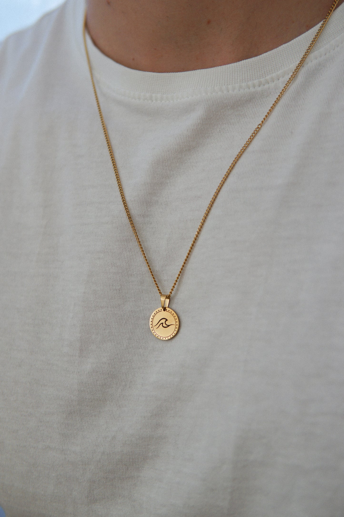 Halskette Ocean Wave Gold
