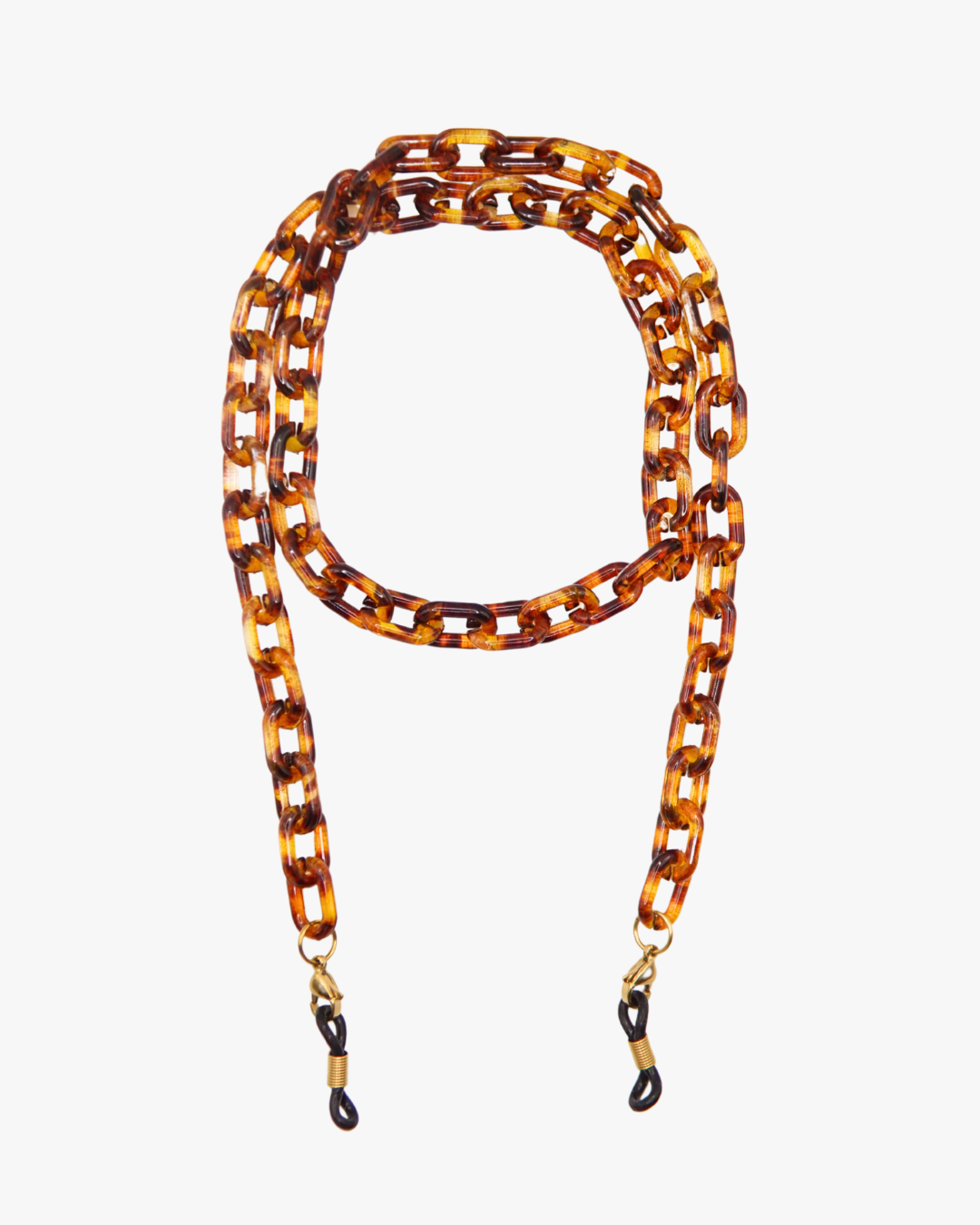 Brillenkette Terrazzo in Gold