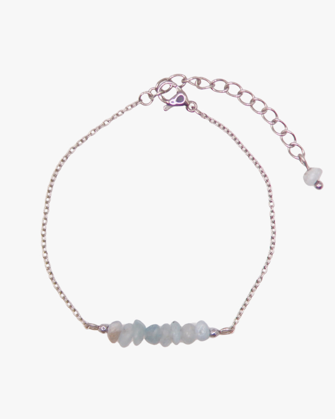 Armband Silveraquamarin