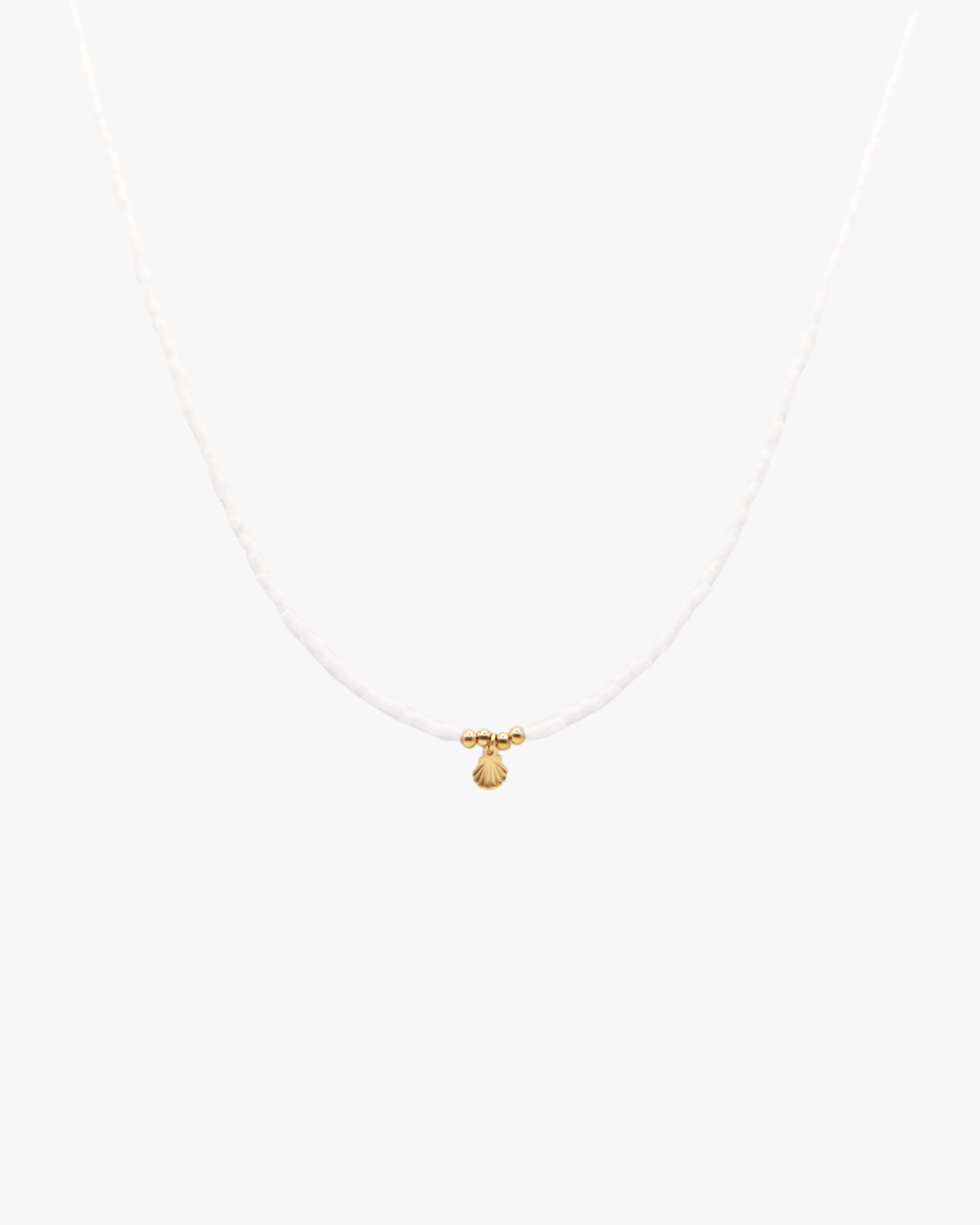 Halskette White Shell