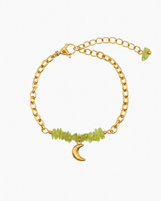 Armband Luna Peridot