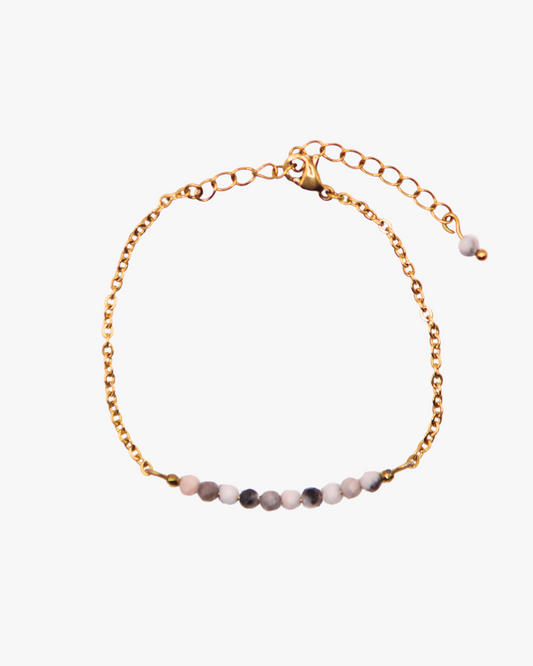 Armband Goldenzebrajaspis