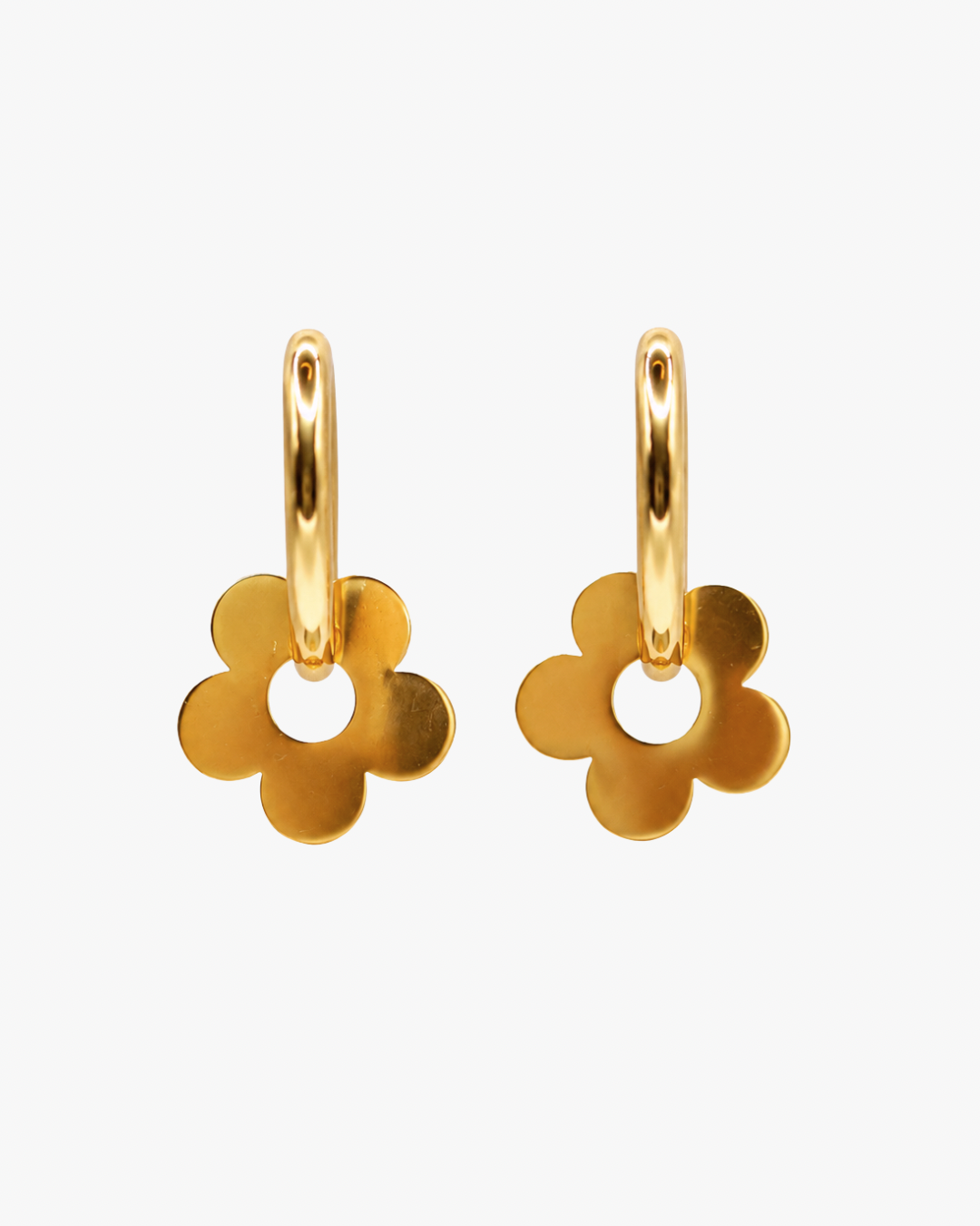 Creolen Floralia in Gold