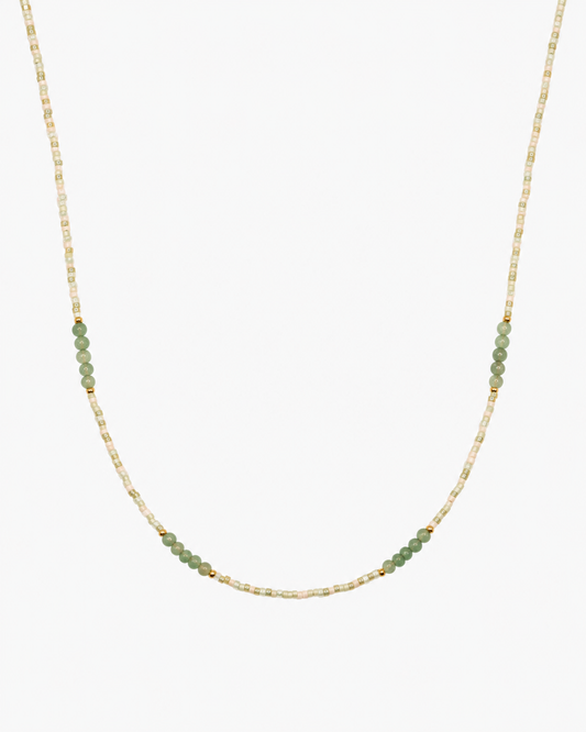 Halskette Sage Green