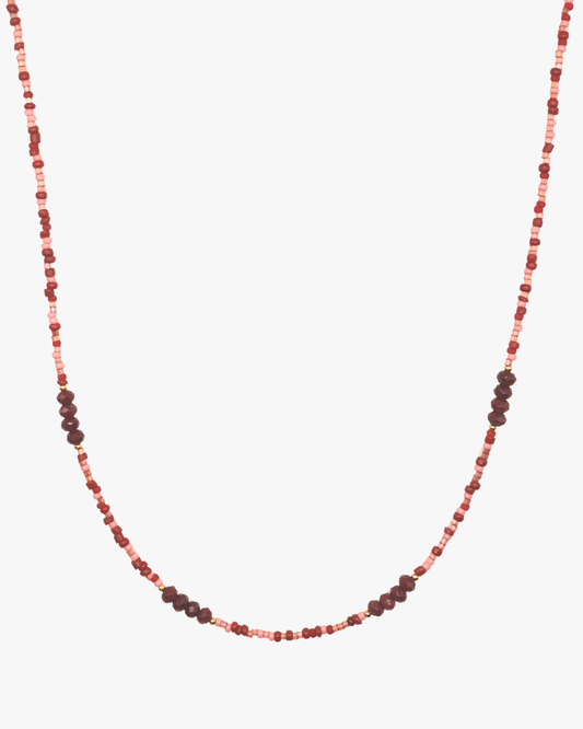 Halskette Burgundy