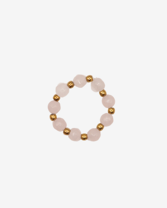 Ring Rosenquarz Glow