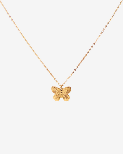 Halskette Goldenbutterfly