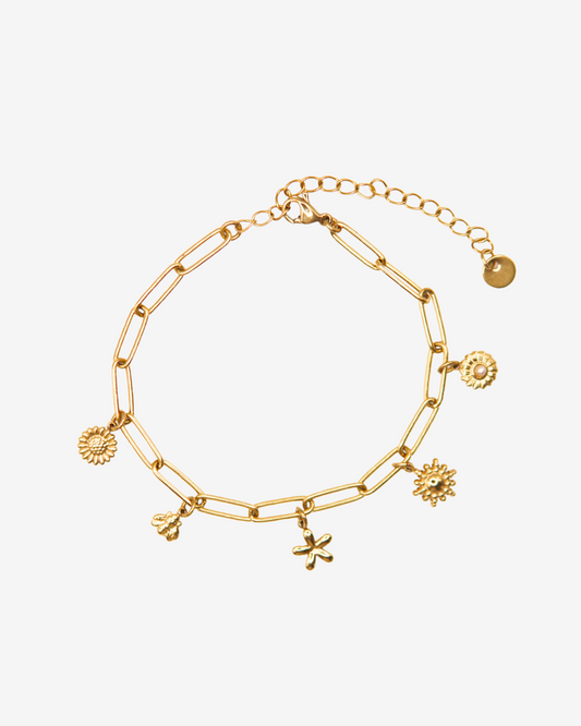 Charm Armband Bloom