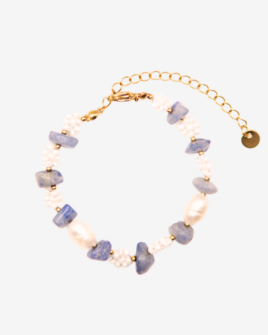 Armband Bloom Aventurin in Blau