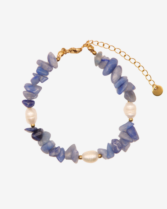 Armband Aventurinperle in Blau