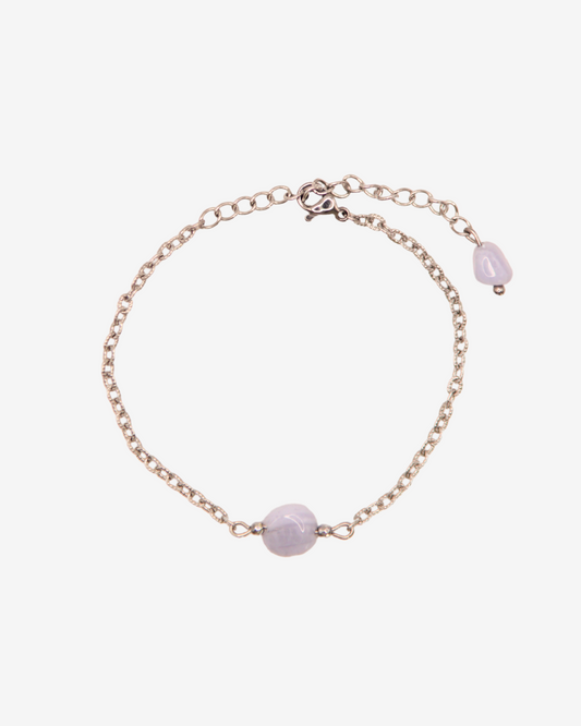 Armband Serenity Chalcedon Silber