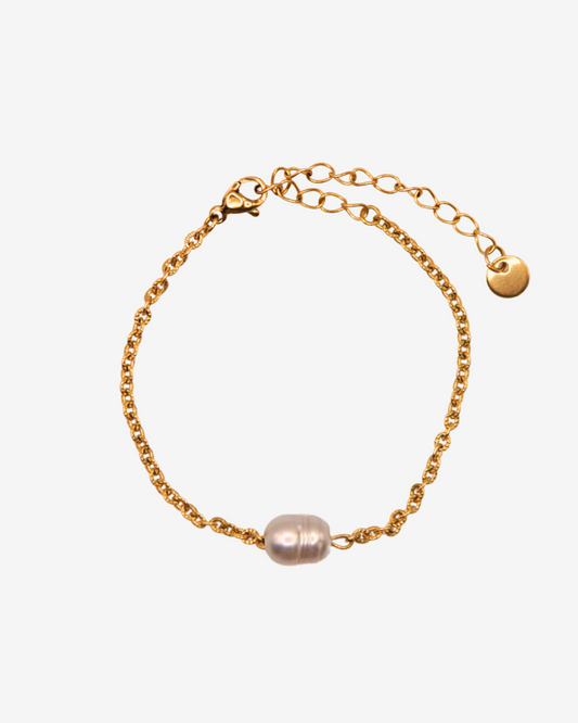 Armband Silberne Perle