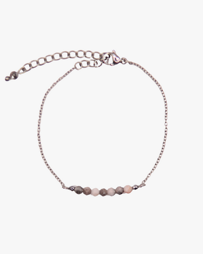 Armband Silverzebrajaspis