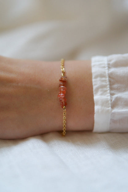 Armband Goldenkarneol