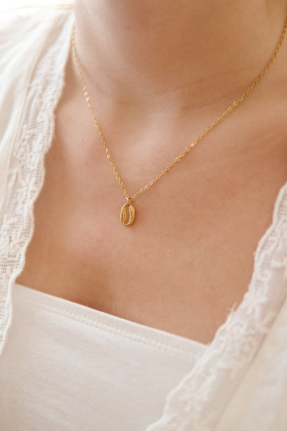 Halskette Golden Cowrie