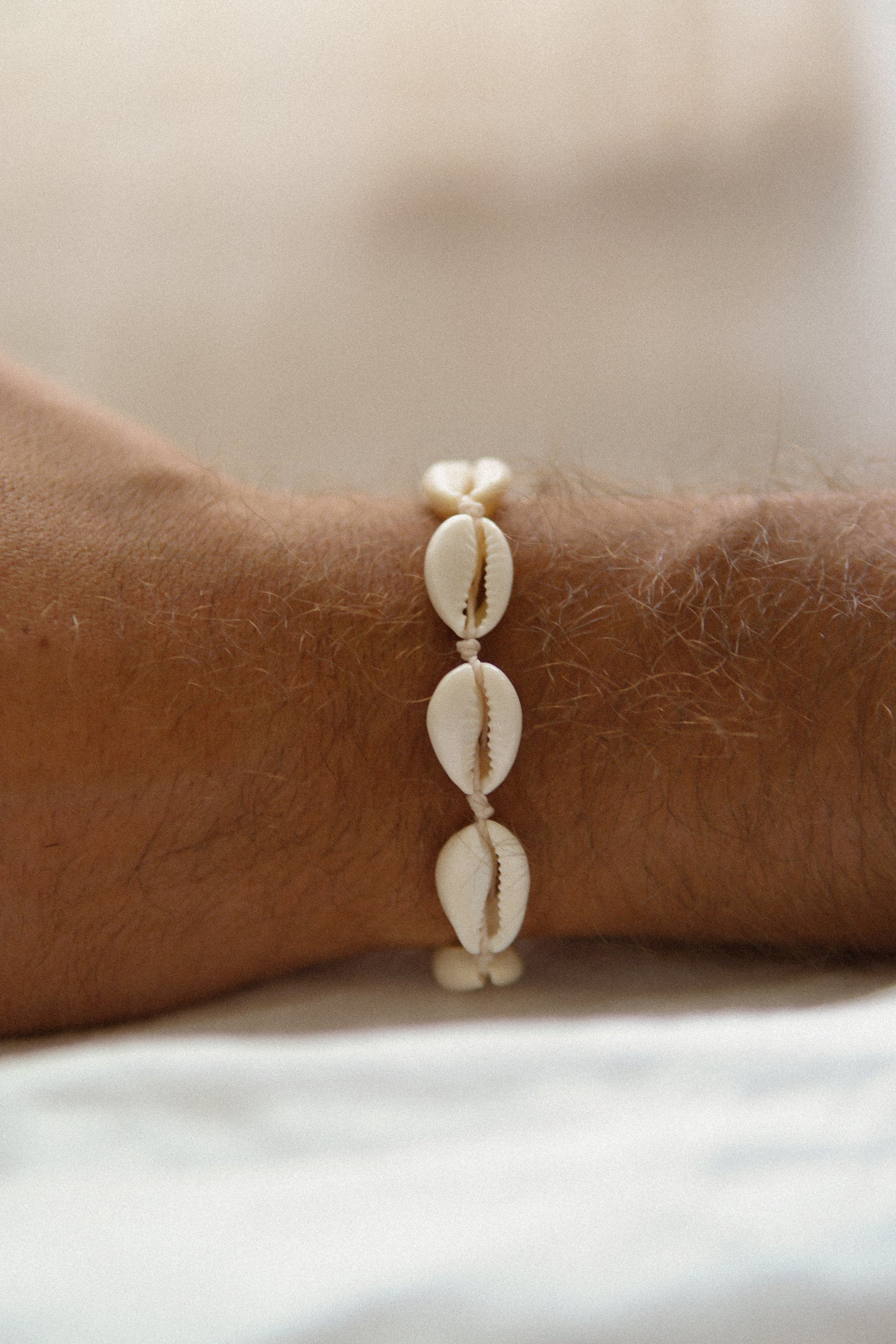 Armband Boho Cowrie Männer