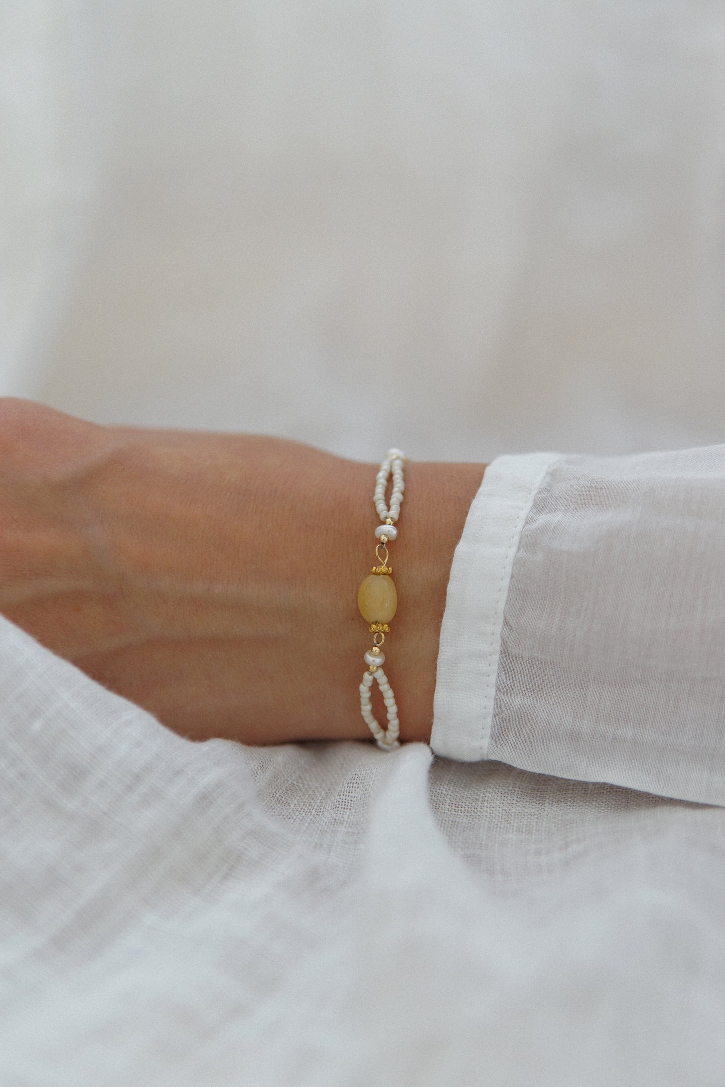 Armband Honey Pearl