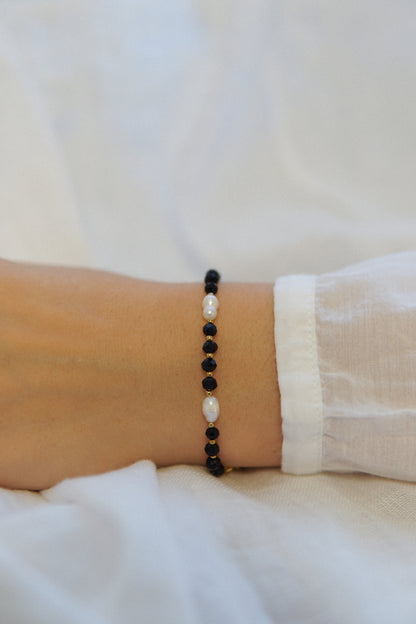 Armband Midnight Pearl