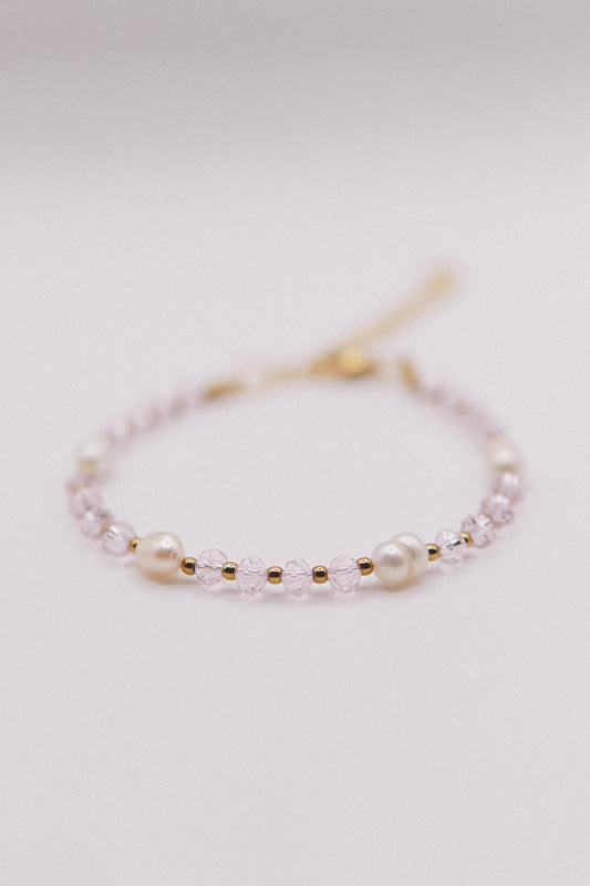 Armband Rosa Pearl