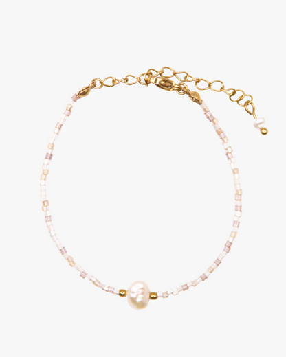Armband Beige Perle