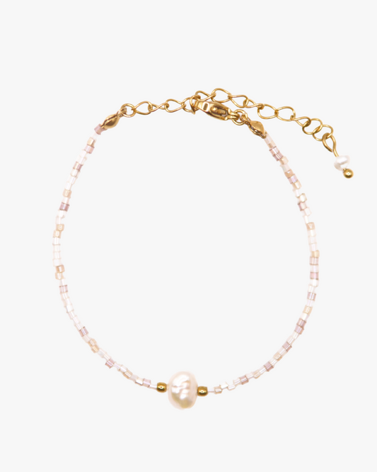 Armband Beige Perle