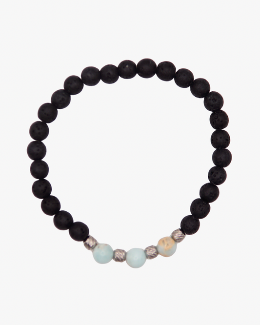 Armband Türkis Lava Oriental Silver