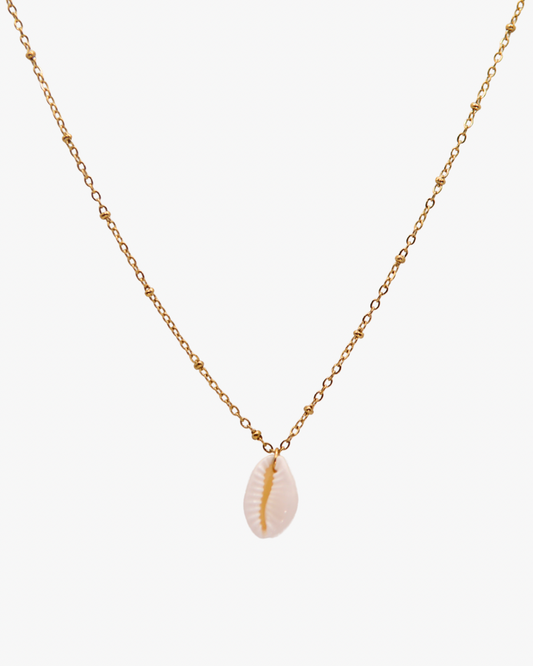 Halskette White Cowrie