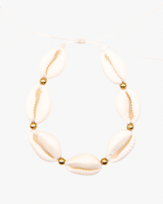 Armband Golden Boho Cowrie