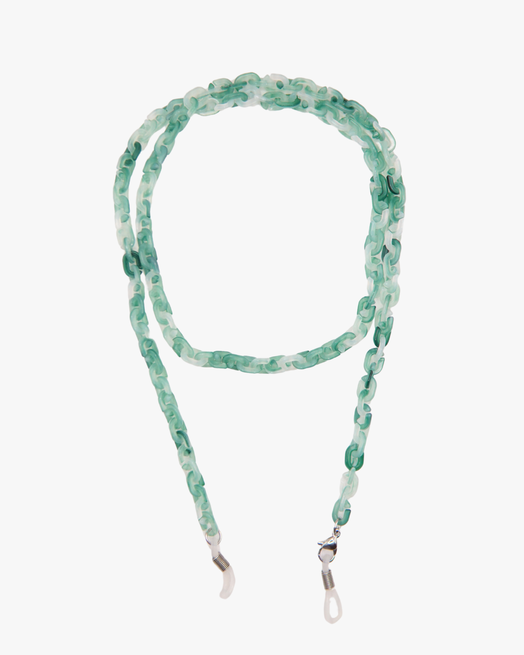 Brillenkette Turquoise in Silber