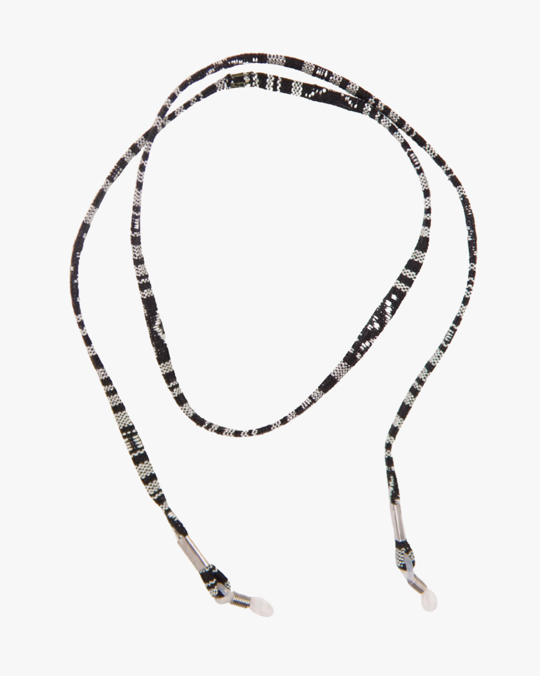 Brillenkette Ethno Schwarz-Weiss