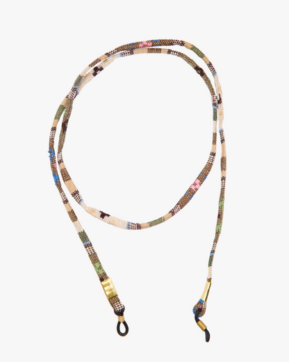 Brillenkette Ethno Desert Bloom in Gold