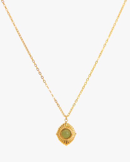 Halskette Luna Oasis Aventurin