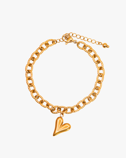 Armband Golden Heart
