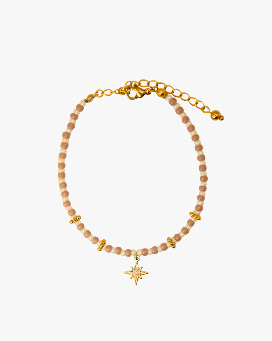 Armband Étoile Taupe