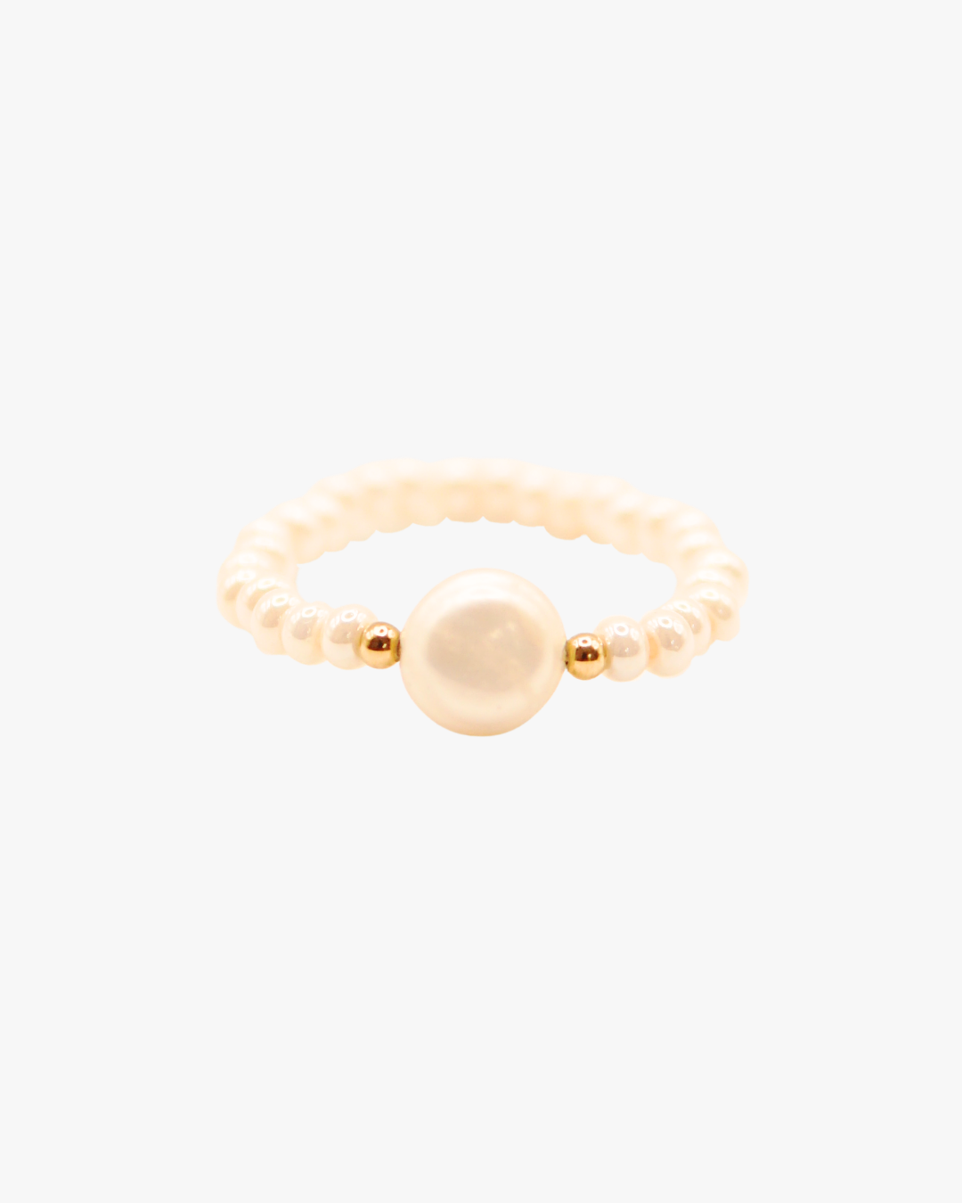 Ring Beige Pearl